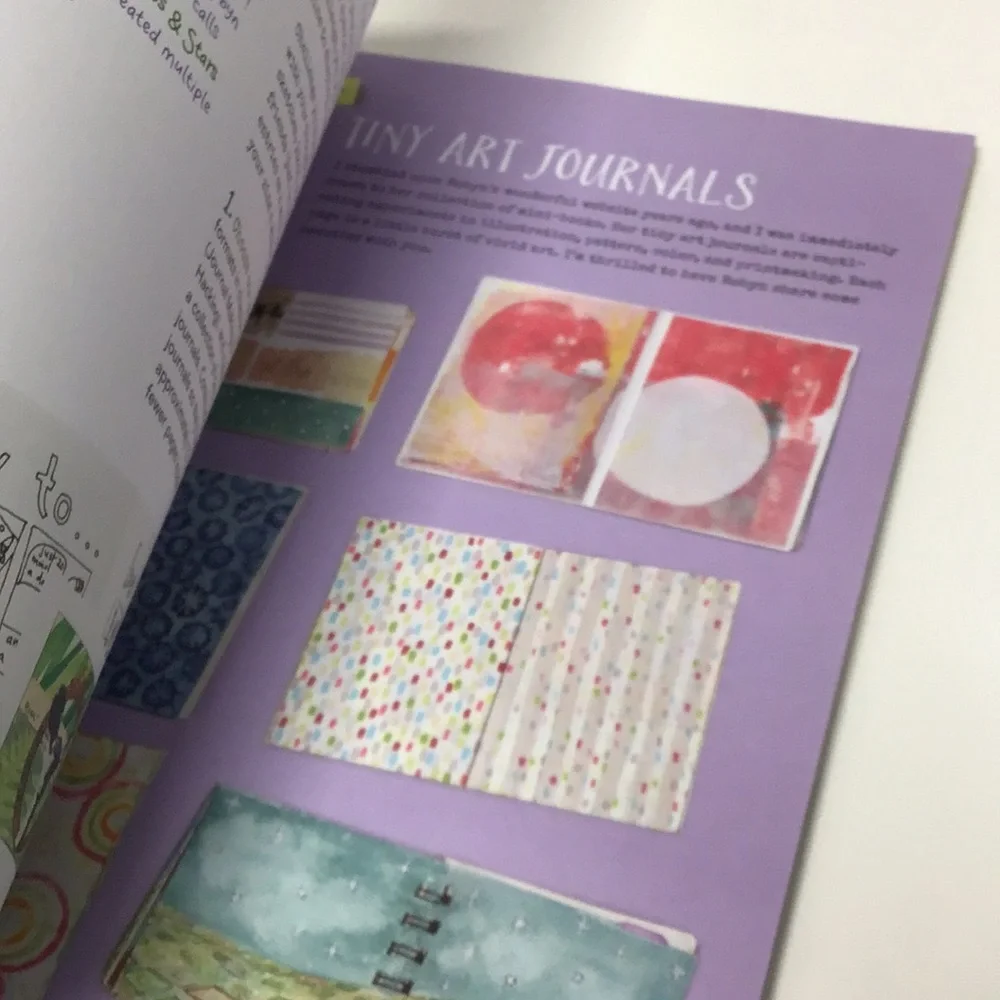 Journal Sparks Creativity Book - inspiration plus stickers & collage papers FUN! - Picture 13 of 16
